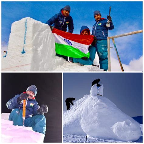 US Snow Sculpture Championship 2023; Three Kashmiri youths to represent ...