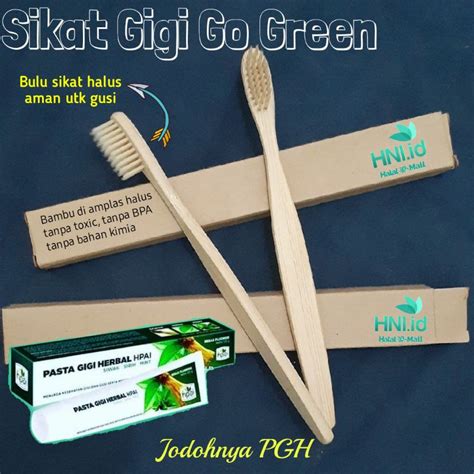 SIKAT GIGI BAMBU GO GREEN | Shopee Indonesia