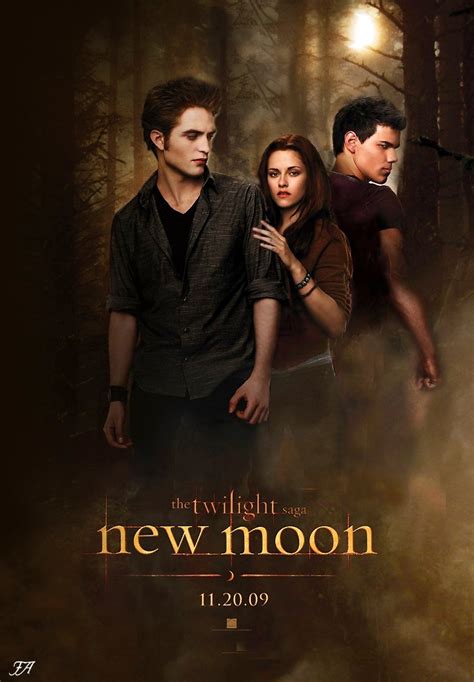 New Moon Poster - New Moon Movie Fan Art (6311922) - Fanpop