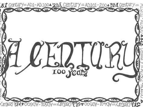 History: What is a 'Century'? | Teaching Resources