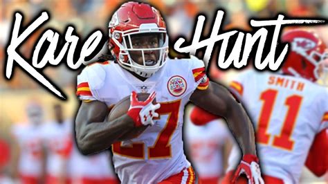 Kareem Hunt Highlights |"Gods Plan"| Kareem Hunt Rookie Highlights By ...