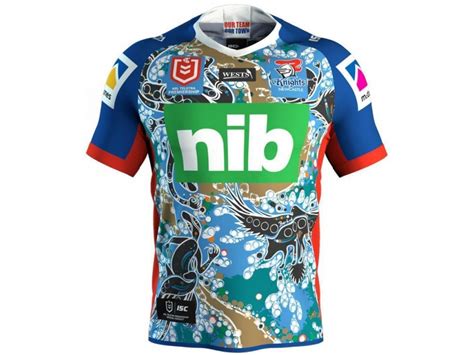 2019 Newcastle Knights Men's Indigenous Jersey