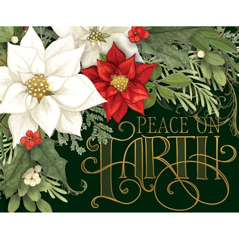 Lang Peace on Earth Boxed Christmas Card & Reviews | Wayfair