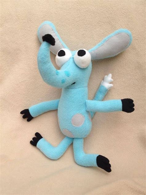 Boj handmade plush toy. CBeebies / Sprout. | Handmade plush, Sewing toys, Dinosaur stuffed animal