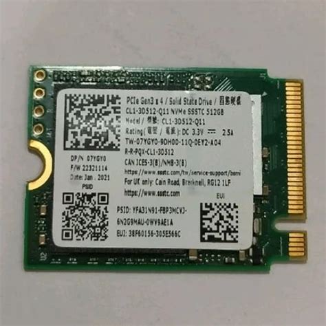 Plastic 512 Mini NVMe Solid State Drive at Rs 1900 in Mumbai | ID: 2850566548130