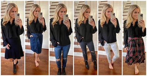 What to Wear with Black Shirt - 6 Styles - Stylish Life for Moms