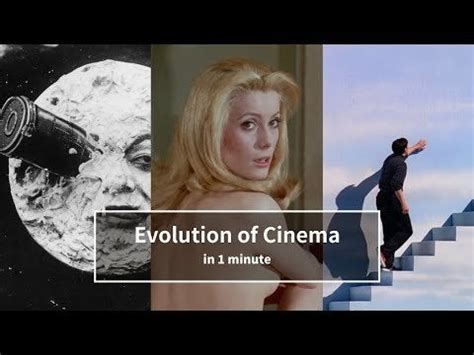 Evolution of Cinema in 1 Minute : Cinema