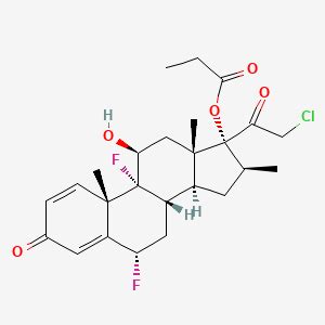 Halobetasol Propionate | C25H31ClF2O5 | CID 6918178 - PubChem