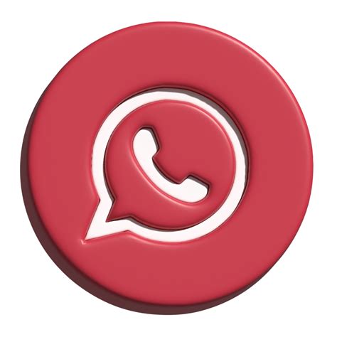 Whatsapp Logo 3d Rendering 12162809 Png - vrogue.co
