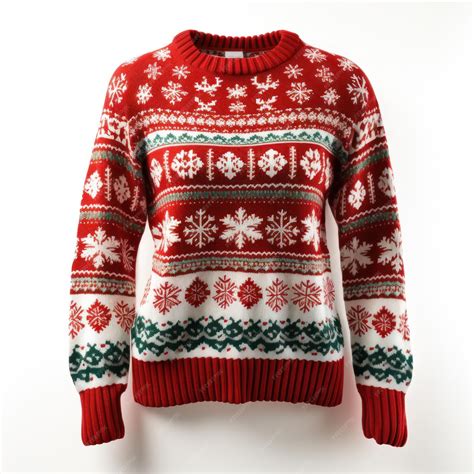 Premium AI Image | christmas funny sweater isolated