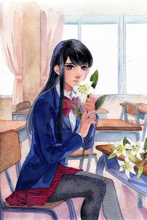 komi shouko :: Anime Paint :: Komi-san wa Comyushou desu :: Anime ...
