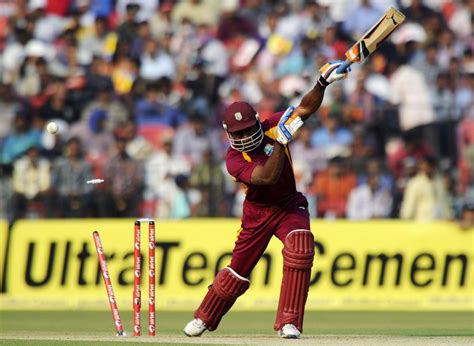 Marlon Samuels is bowled | ESPNcricinfo.com