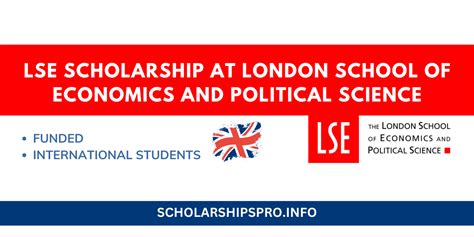 LSE Scholarship at London School of Economics and Political Science