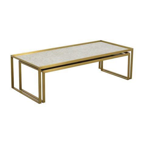 77% OFF - Mitchell Gold + Bob Williams Mitchell Gold & Bob William Astor Nesting Table / Tables