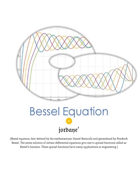 Bessel Equation | Ordinary Differential Equation | Equations