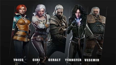 [100+] The Witcher Characters Wallpapers | Wallpapers.com