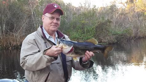 Peter and Jim on Lake George - Central Florida Fishing