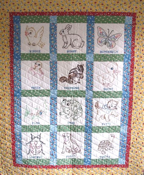 How to quilt embroidery on quilts - APQS