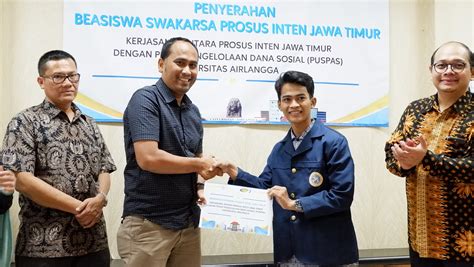 Prosus Inten Jatim Berikan Beasiswa Swakarsa untuk Mahasiswa UNAIR ...