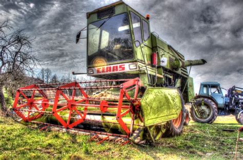 HDR, Tractors, Combine harvesters, Claas HD Wallpapers / Desktop and Mobile Images & Photos