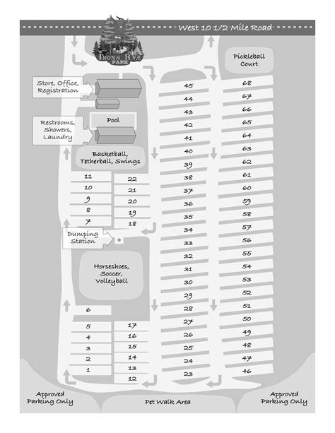 Fishing Bridge Rv Park Map - Maping Resources