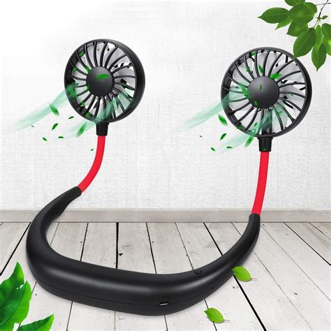 Amazon.com: Handheld Wearable Personal Fan - Portable Battery ...