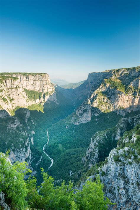 Vikos Gorge in Greece. Photo by Justin Foulkes. | Greece, Travel, Landscape