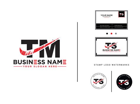 Minimalist Tm Business Brush Logo, Creative TM Logo Icon Brush Letter Design 31701228 Vector Art ...