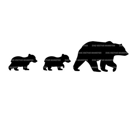 292+ Mama Bear And Cubs SVG Cut Files Free - Download Free SVG Cut ...