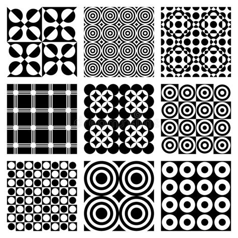 Vector Circle Patterns stock vector. Illustration of geometric - 15556464