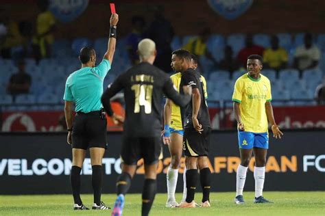 Sundowns Progress to the Afl Semifinals Despite Mothobi Mvala Receiving ...