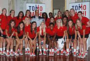 Category:Group photographs of the United States women's national association football team ...