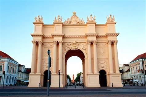 Premium Photo | Brandenburg gate in potsdam, germany