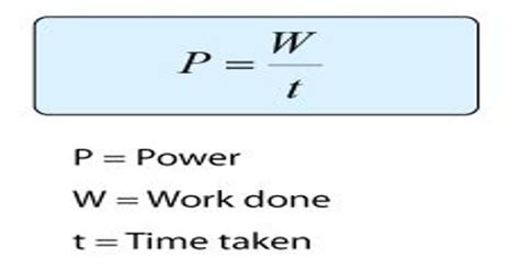 Power Definition in Physics - QS Study