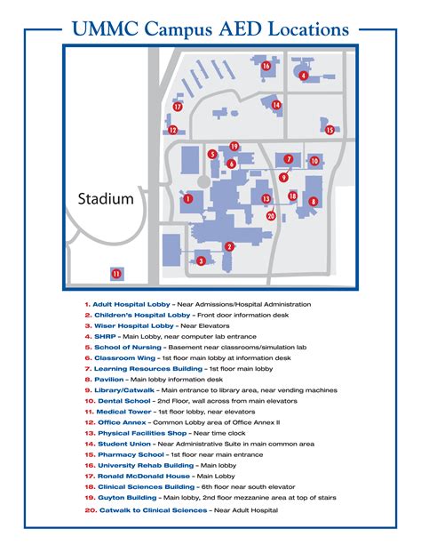 Ummc Campus Map - Zip Code Map