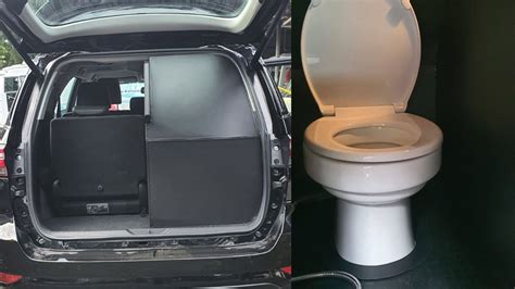 Toyota Fortuner with toilet seat? This modified SUV is perfect travel ...