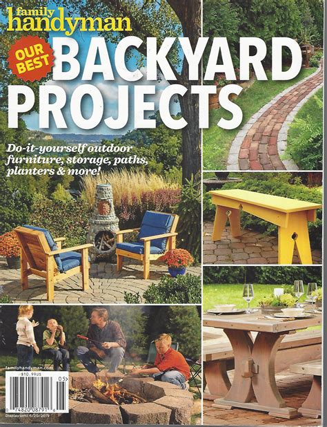 Family Handyman Magazine Our Best Backyard Projects 2019 - Magazine ...