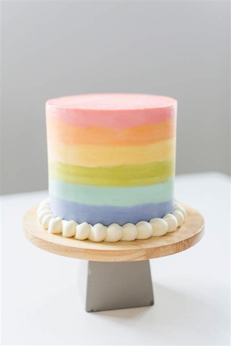 5 Simple and Fun Rainbow Cake Recipes - Cake by Courtney