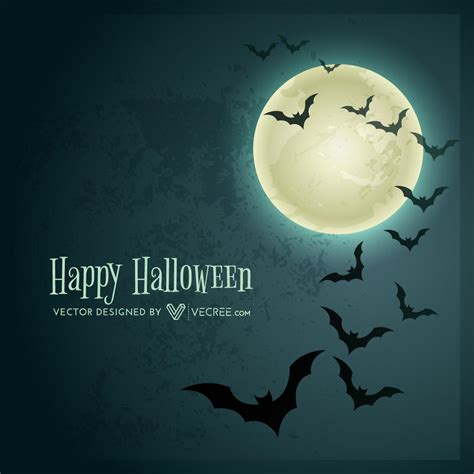 Halloween Bats Background Free Vector by vecree on DeviantArt