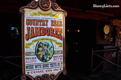 8 Facts and Secrets About Country Bear Jamboree at Disney’s Magic Kingdom – DisneyLists.com