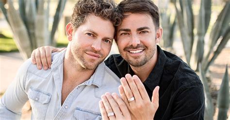 Jonathan Bennett and Jaymes Vaughan's Historic Engagement Rings