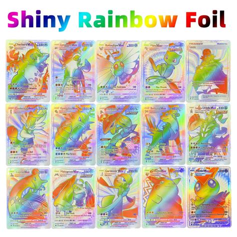 Pokemon Cards Rainbow Rare Charizard | Gold Pokemon Cards Rainbow Rare - Pokemon - Aliexpress