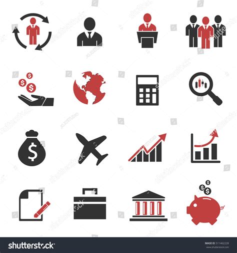 People Business Icon Vector Set Stock Vector (Royalty Free) 511462228 ...