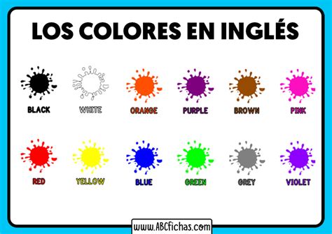 Los Colores En Ingles Para Ninos | Porn Sex Picture