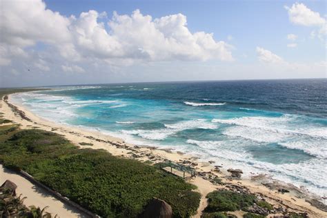 View from the lighthouse at Punta Sur, Cozumel Cozumel, Punta, Lighthouse, Mexico, Views, Beach ...