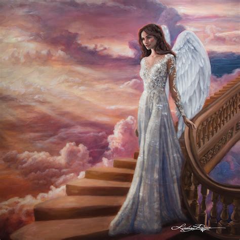 "Stairway To Heaven" Original Painting in Private Collection at New Yo ...