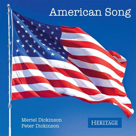 American Song Meriel & Peter Dickinson, songs by Carter, Cage, Gershwin | Heritage Records