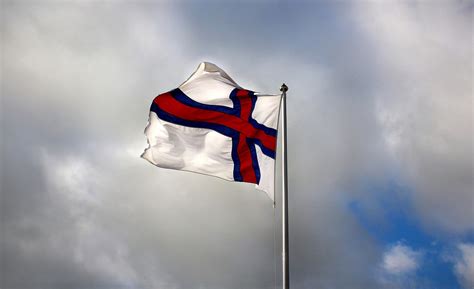 The faroe islands ' flag, faroese flag, merkid, faroe islands, national community - free image ...