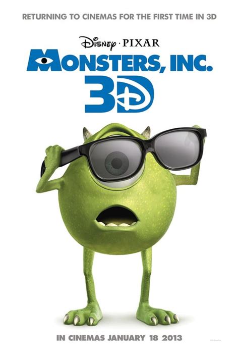 Monsters, Inc. Movie Poster (#5 of 10) - IMP Awards