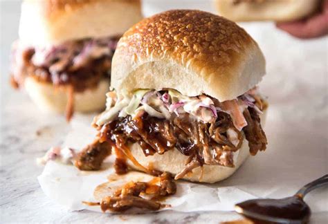 Slow Cooker BBQ Pulled Pork Sandwich | RecipeTin Eats